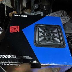 KICKER - Solo-Baric L7S 12" Dual-Voice-Coil 2-Ohm Subwoofer