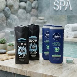 Set Of 4 Men’s Body Wash 