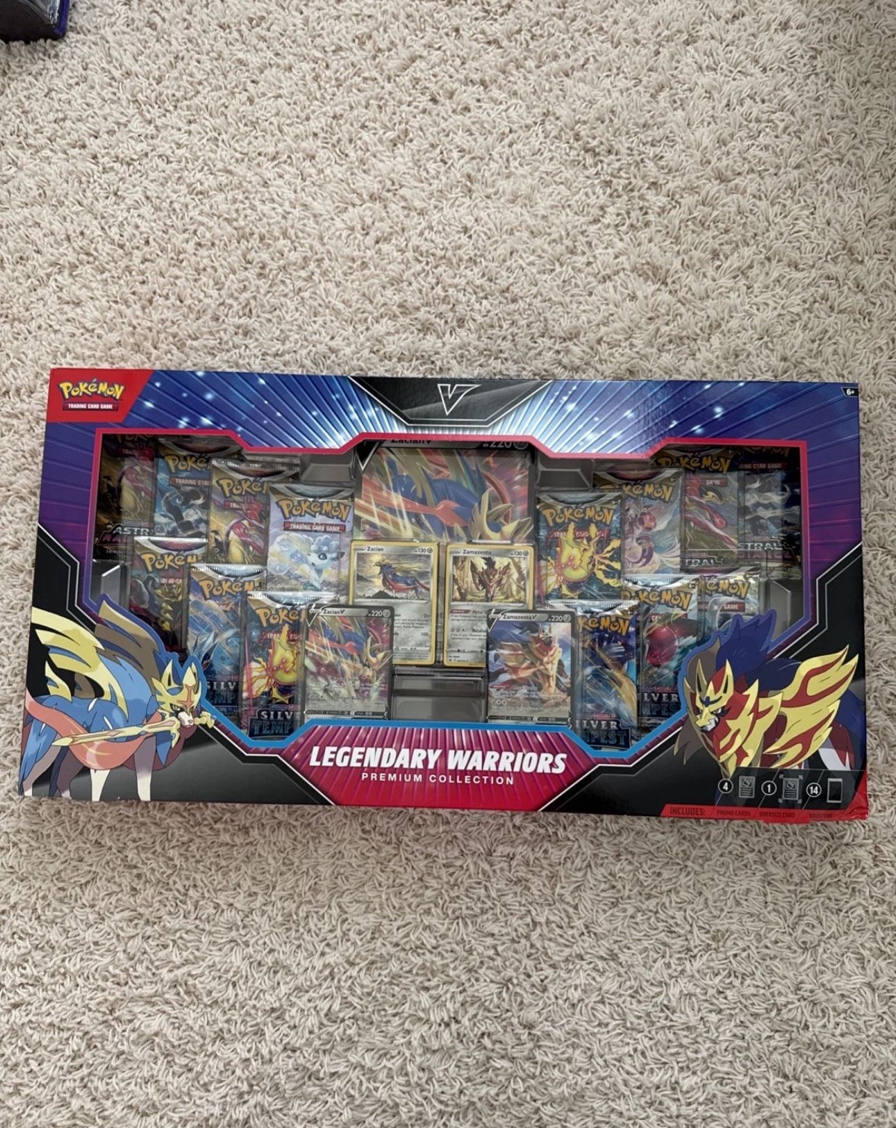 Pokemon Trading Card Game Legendary Warriors Premium Collection FACTORY SEALED