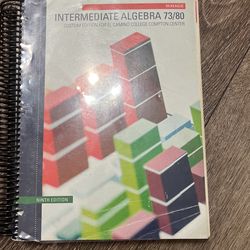 Intermediate algebra