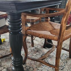 Dining Table and Six Dining Chairs