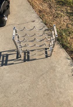 Stackable wine rack set of 4