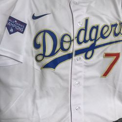 Dodgers Julio Urias Jersey (World Series Edition)