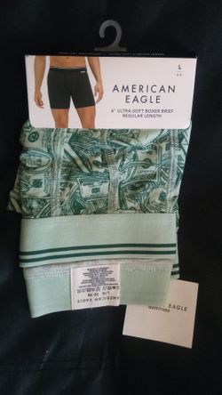 American eagle 6" ultra-soft boxer brief regular length for mens