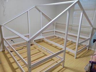 Double Twin House Bed