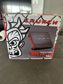 Crunch Amp 2 Channel 1000 Watts 