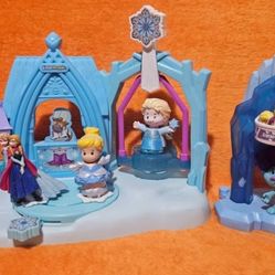 Disney Little People Frozen Ice Skating Wonderland Playset 