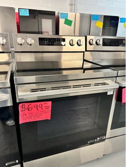 LG electric stove