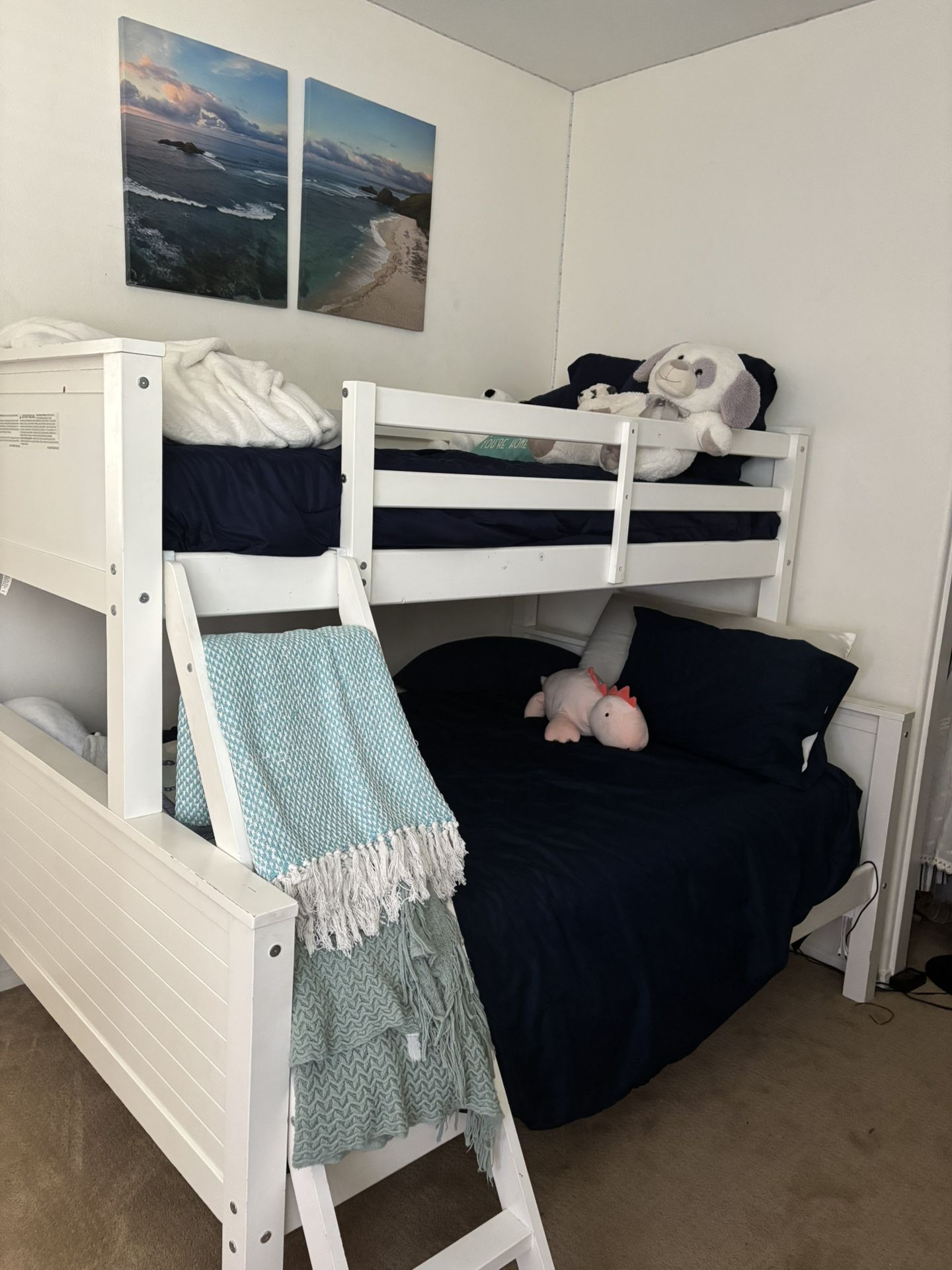 Pottery barn Bunk Bed With Mattresses 