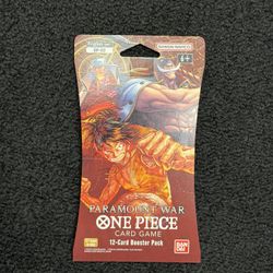 OP-02 One Piece Paramount War Booster Pack
