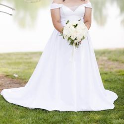 David’s Bridal Wedding Dress
