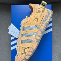 Hellstar Adidas Superstar “Hazy Orange”