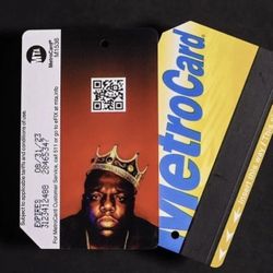 Notorious B.I.G. Biggie Smalls NYC 2022 Limited Edition Subway Metrocard MTA NEW