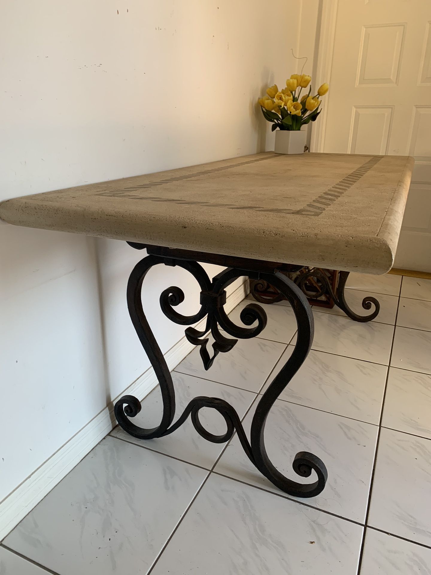 Console Table- Real Stone - KREISS