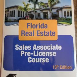Florida Real Estate Sales Associate Pre-licence Course Book