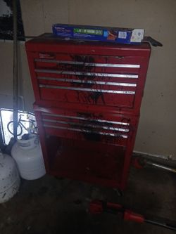 Popular Mechanics Red Rolling Tool Chest