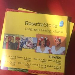 Rosetta Stone Spain Version Spanish CDs 