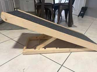 Wood-Framed Dog ramp