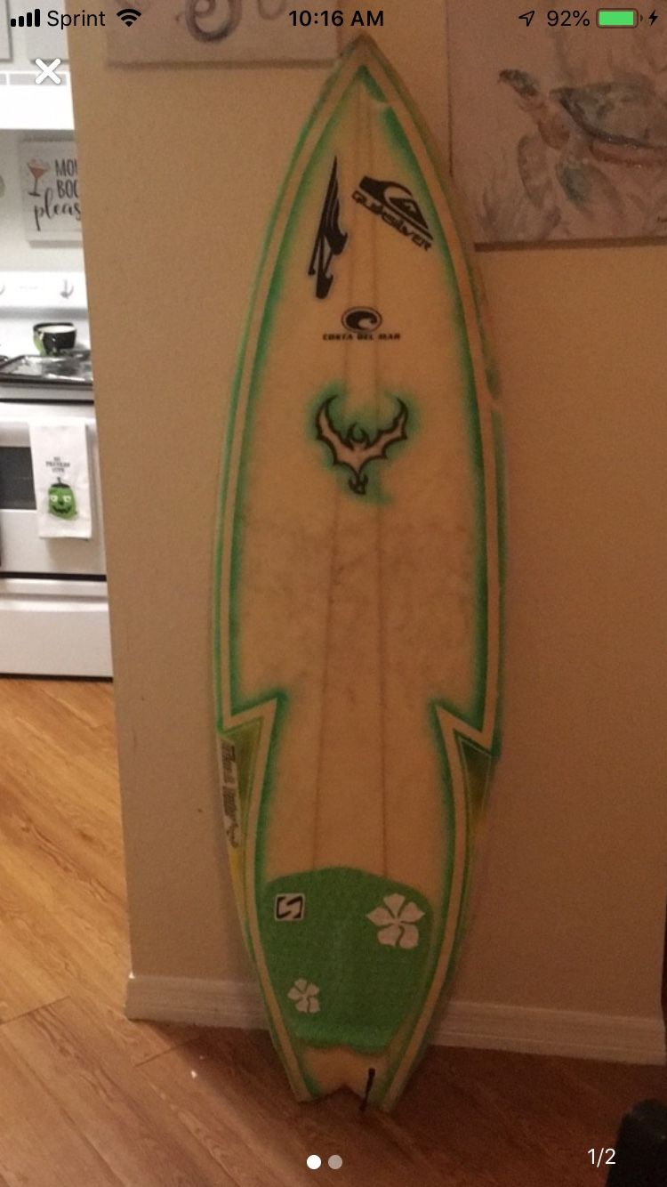 B.A.T. Surfboard 5’ 10”