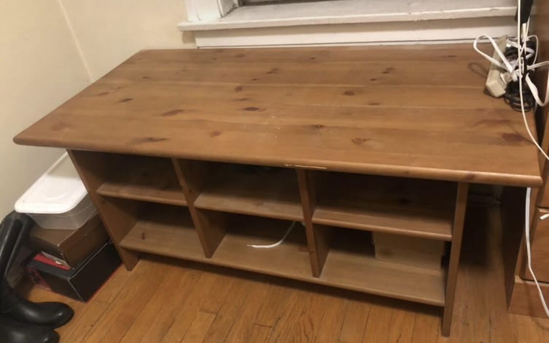 Real Wood TV Stand/table With Storage