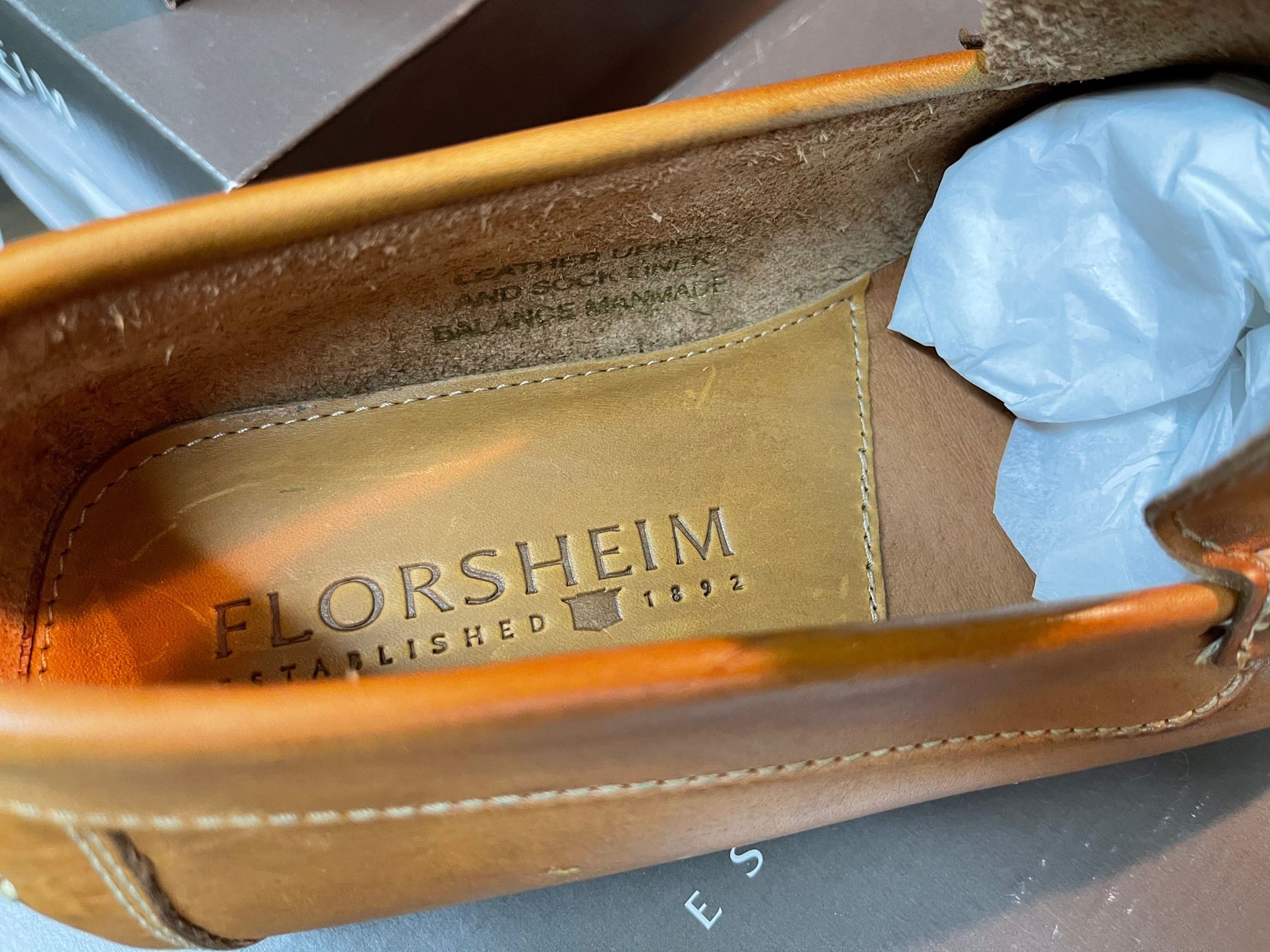 Cognac Leather Shoes