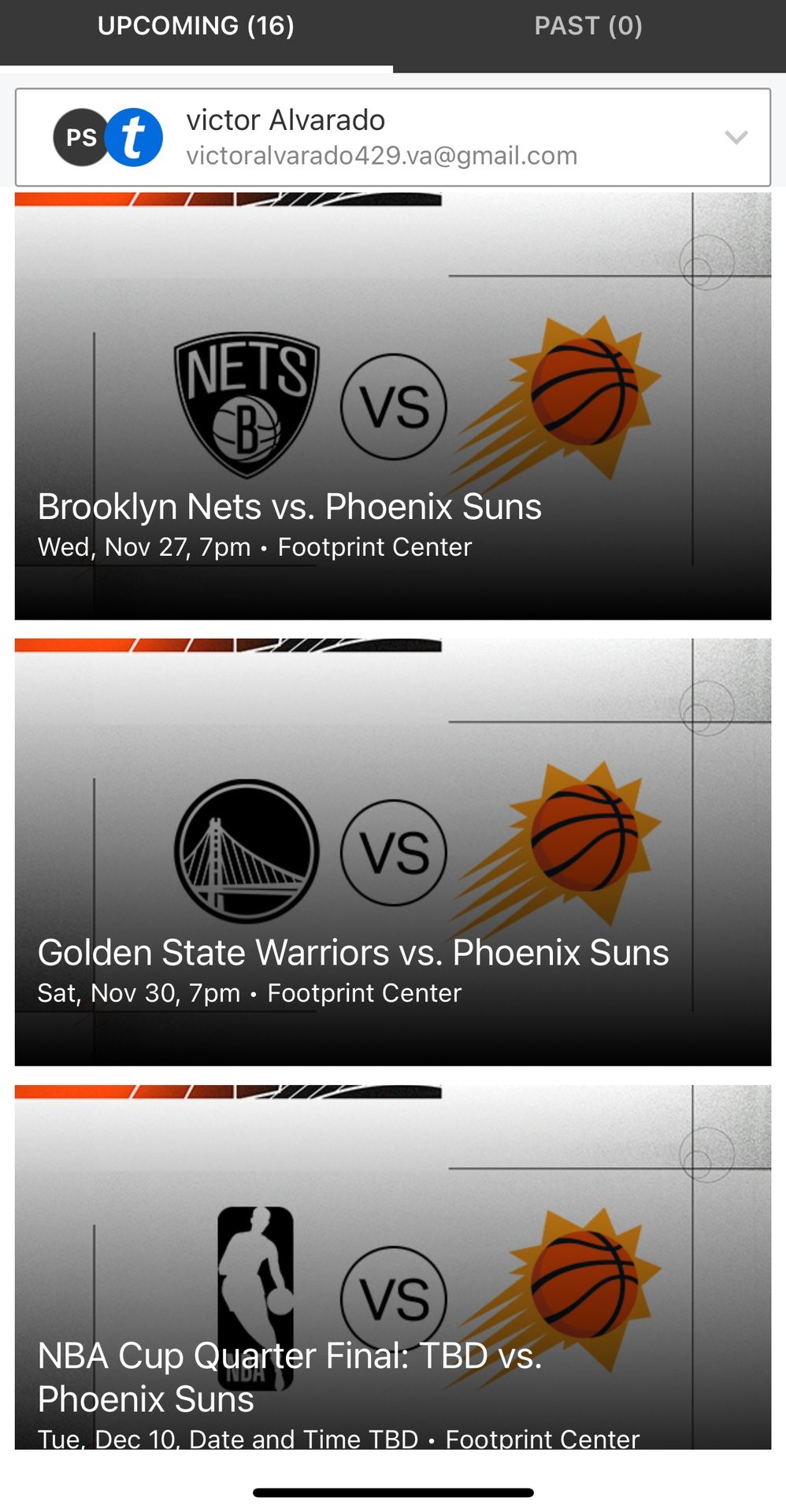 Suns Tickets