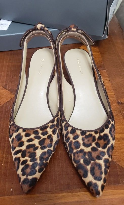 Ann Taylor Calf Skin Pumps.