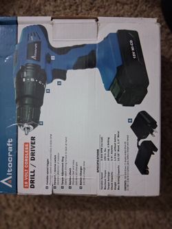 18 V Cordless Drill/driver With Battery And Charger