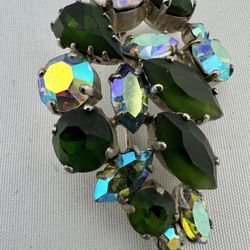 Vintage MANFRED KLEINERT KAUFBEUREN Germany  41 Rhinestone Fruit Salad Brooch