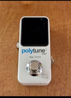 TC Electronic Polytune 3 Mini Polyphonic Tuning Pedal