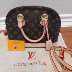 Louis Vuitton Women's Purse With Bag