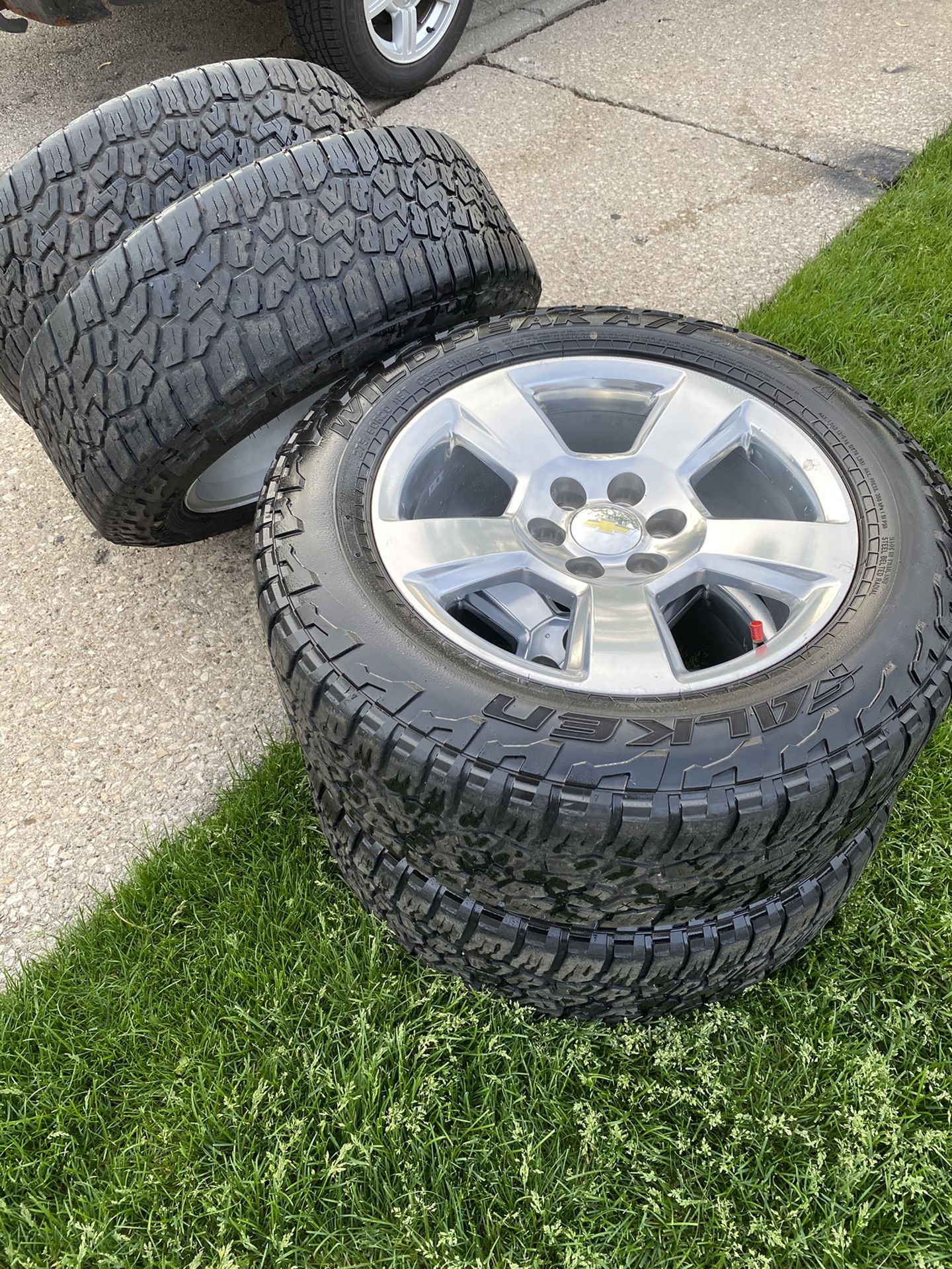 20” Inch GMC 6 Lug Chevy Wheels and Tires GM Rims