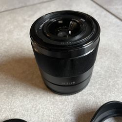 Sony 28mm f2 E Mount Lens 