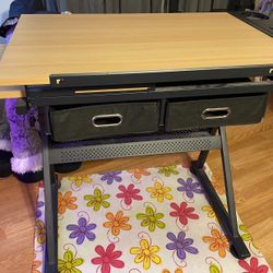 Black And Tan Desk / Art Desk