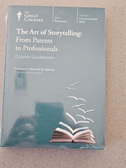 The Great Courses The Art of Storytelling: From Parents To Professionals - Book & DVDs