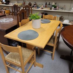 Table And 4 Chairs 