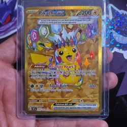 Pokemon Pikachu ex Surging Sparks