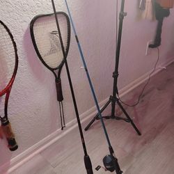 Zebco And Berkeley Fishing rod And reel