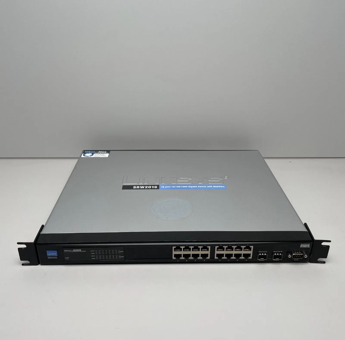 Linksys SRW2016 16 Port 10/100/1000 1GB Gigabit Switch