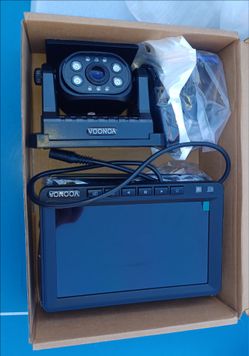 RV solar backup camera