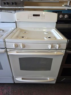 Ge Profile bisque gas stove Convection Oven