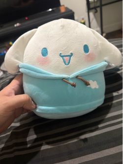 Squishmallows Cinnamoroll 8” Plush Sanrio Hello Kitty Friends Hoodie 2026 NEW