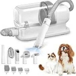 Pet Grooming Vacuum & Dog Grooming Kit