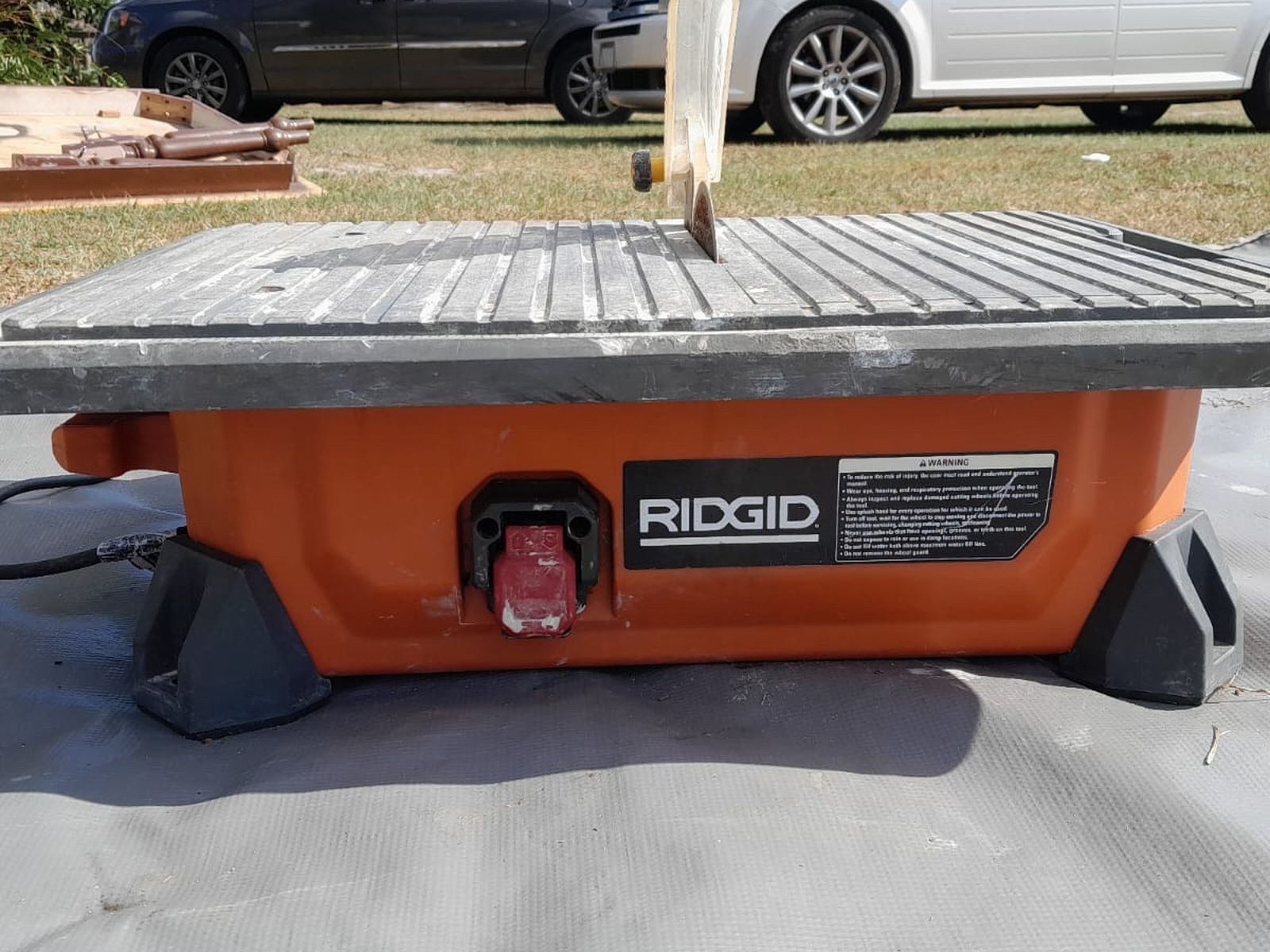 Ridgid Wet Tile Saw 7inch 