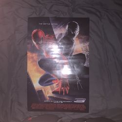 Re-released Spider-Man 3 Poster