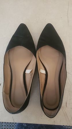 Suede black shoes