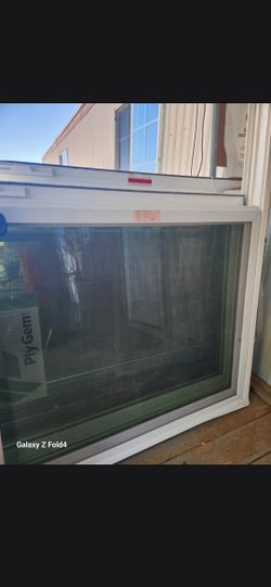 Two sliding glass doors