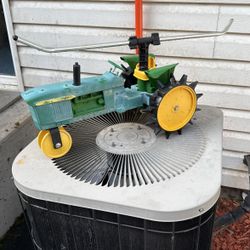 Vintage John Deere Watering Lawn Tractor