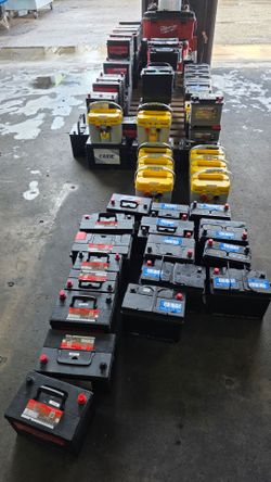 Car Battery 24f H5 34 78 65 48 49 47 H6 H7 51r 94r 86 H8 H9 Truck SUV And Car Batteries with Warranty. $60 + Core. Bateria para cualquier carro COVINA