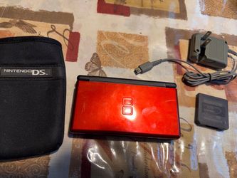 Nintendo DS Lite with accessories and spider man  game